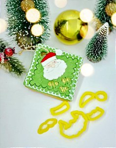 Cortador 3D Tema Natal Papai Noel