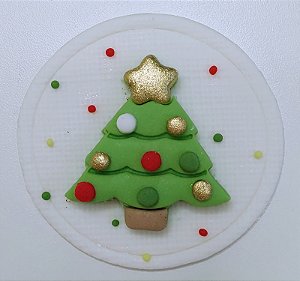 Cortador 3D Tema Natal árvore
