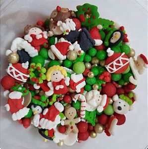 Confeitos/ Sprinkles de Natal 2