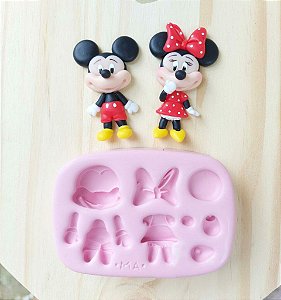Molde de silicone Disney Mickey / Minnie
