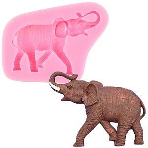 Molde de silicone Elefante