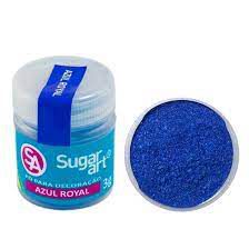 Pó Para Decoração Azul Royal  SugarArt