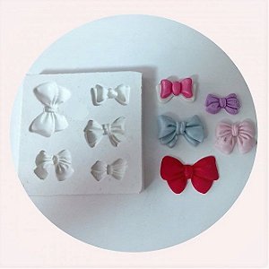 Molde de silicone 5 laços