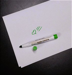 Caneta tinta comestível verde caneta para confeitaria