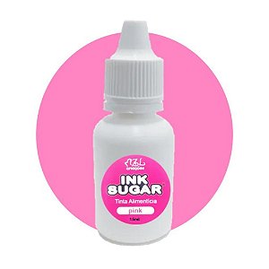 Ink Sugar Tinta Alimentícia 15ml Pink