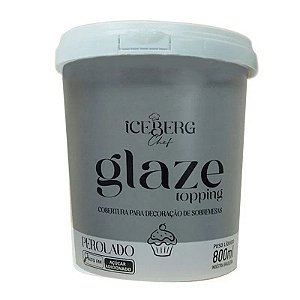 Cobertura Glaze Topping Perolado ICEBERG CHEF