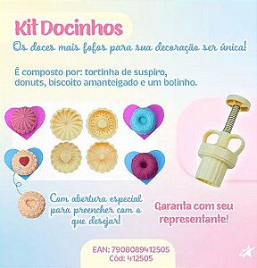 KIT EJETOR MAX DOCINHOS BLUE STAR BRIGADEIRO