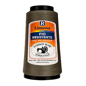 Fio Resistente Cor 121 Madeira 100g Marca Resistente 100% Poliéster#