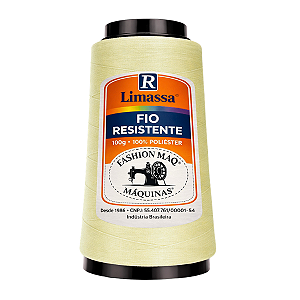 Fio Resistente Cor 133 Jasmim 100g Marca Resistente 100% Poliéster#