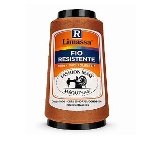 Fio Resistente Cor 137 Tangerina 100g Marca Resistente 100% Poliéster#