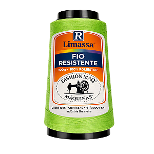 Fio Resistente Cor 168 Folha 100g Marca Resistente 100% Poliéster