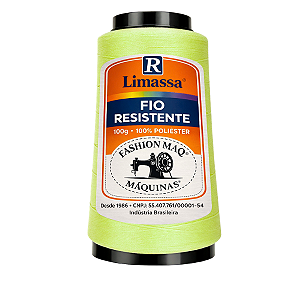 Fio Resistente Cor 184 Gema 100g Marca Resistente 100% Poliéster#