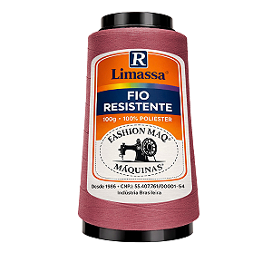 Fio Resistente Cor 192 Cassis 100g Marca Resistente 100% Poliéster#
