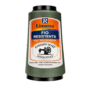 Fio Resistente Cor 231 Exército 100g Marca Resistente 100% Poliéster