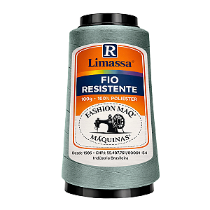 Fio Resistente Cor 254 Prata 100g Marca Resistente 100% Poliéster