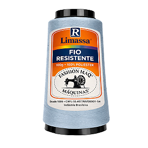 Fio Resistente Cor 256 Zinco 100g Resistente 100% Poliéster