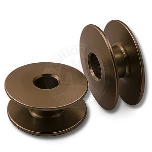 Bobina Para Máquina de Costura Reta Alumínio Bronze