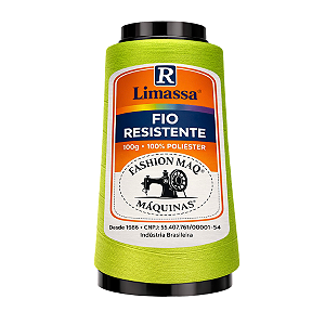 Fio Resistente Cor 166 Kiwi 100g Marca Resistente 100% Poliéster