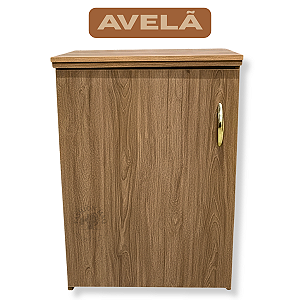 Gabinete Tradicional para Máquina de Costura Portatil Avelã