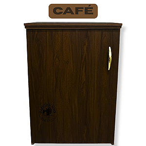 Gabinete Tradicional para Máquina de Costura Portatil Café