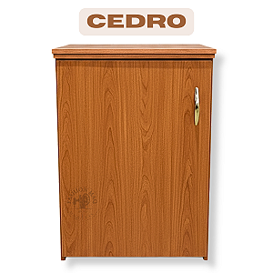 Gabinete Tradicional para Máquina de Costura Portatil Cedro