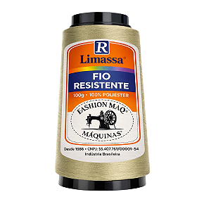 Fio Resistente Cor 068 Palha 100g Marca Resistente 100% Poliéster#