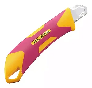 Estilete Olfa C/ Lâmina Black L7COL12 Rosa