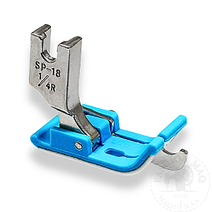 Calcador Reta Pesponto Teflon C/ Guia 1/4 Direito