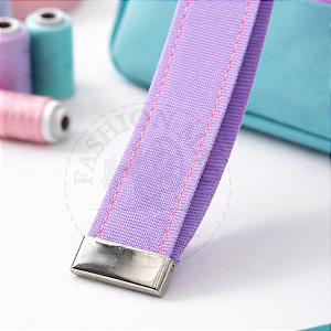 Terminal de Alça Niquelado 3cm Ferro com Garra para Bolsas e Zíper