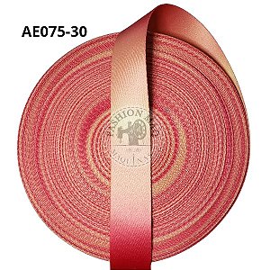 Alça Chic 30mm Estampada Degradê Pink