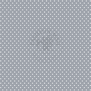 Tecido Tricoline 100% Algodão Poá Cinza Azulado - Metro