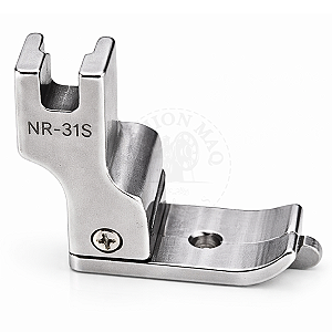 Calcador de Pesponto Invisivel Para Reta Industrial Com Guia Central