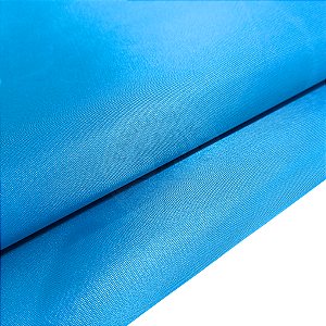 Cetim Dublado com TNT - Azul Turquesa 0,50 x 1,40m