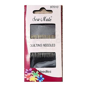 Agulha de Mão Sew Mate P/ Quilting C/ 20un