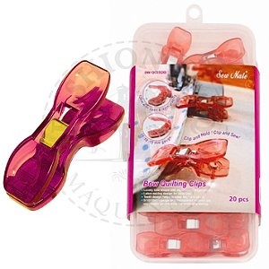 Clips Prendedor Tecido Grande Para Patchwork Sew Mate (20PÇS)