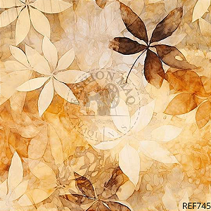 Tecido Tricoline Digital Batik 08