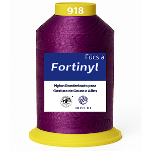 Linha de Nylon Bonfio Gramatura 60 (100% Poliamida) Cor Fúcsia - Para Costura de Couro e Afins