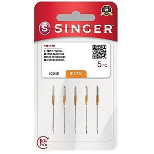 Agulha Singer Doméstica 2045 N.12 C/5