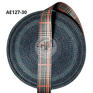Alca Chic 30mm Estampada Principe de Galles