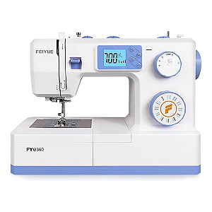 Máquina de Costura Doméstica Yamata FYe360 C/ Tela P/ Controle de Velocidade Bivolt