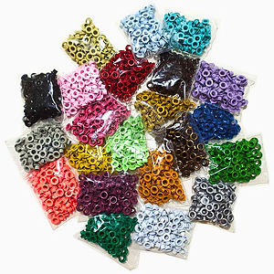 Kit Ilhós 54 Colorido C/ 500Un - Cores Sortidas