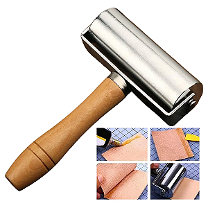 Rolo P/ Prensar Couro 6cm