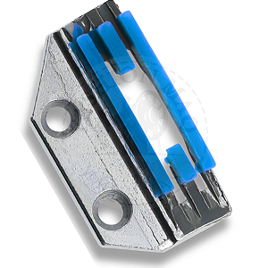 Dente Reta 4 Carreiras Moderno Jack Original Emborrachado Para Couros e Sintéticos