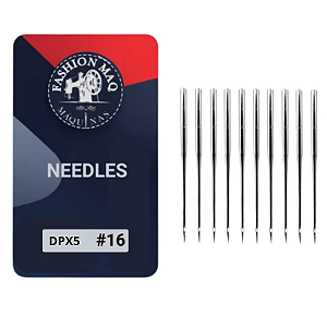 Agulha Importada Reta Cabo Grosso DPX5 Nº16