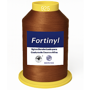 Linha de Nylon Bonfio Gramatura 60 (100% Poliamida) Cor Caramelo - Para Costura de Couro e Afins