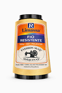 Fio Resistente Cor 240 Vanila 100g Marca Resistente 100% Poliéster