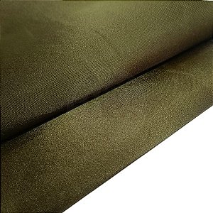 Cetim Dublado com TNT - Bronze / Musgo 0,50 x 1,40cm