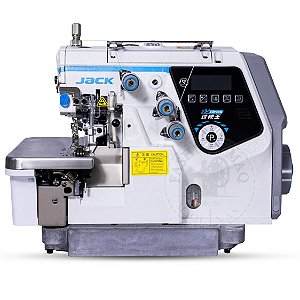 Máquina de Costura Industrial Overloque Eletrônica Jack Urus C7-3-02/233 Inteligência Artificial e Precisão Avançada