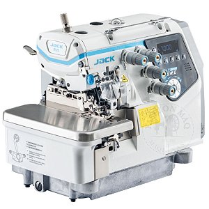 Máquina de Costura Industrial Interloque Eletrônica Jack Urus C7-5-03/333 Inteligência Artificial e Precisão Avançada