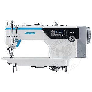 Máquina de Costura Industrial Transporte Duplo Eletrônica Jack H7 Potência e Precisão para Materiais Pesados
